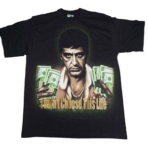 Scarface I‎ Didn't Choose This Life Phat Dog T Shirt Size Large NWOT